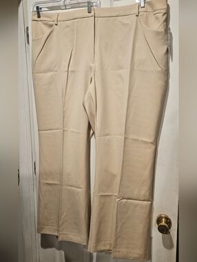 SCOOP BOOT LEG TROUSERS